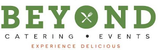 BEYOND CATERING EVENTS EXPERIENCE DELICIOUS logo