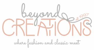 BEYOND CREATIONS EST. 1997 WHERE FASHION AND CLASSIC MEET logo