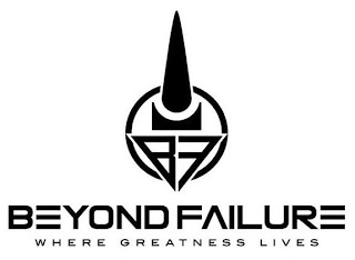 BEYOND FAILURE WHERE GREATNESS LIVES logo