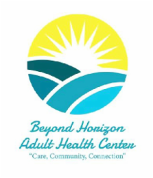 BEYOND HORIZON ADULT HEALTH CENTER "CARE, COMMUNITY, CONNECTION" logo