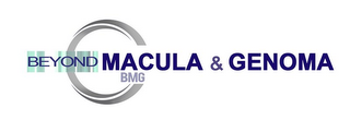 BEYOND MACULA & GENOMA BMG logo