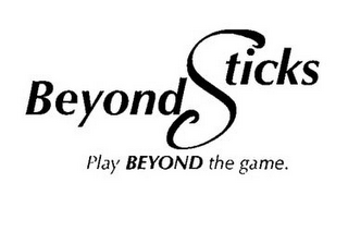 BEYOND STICKS PLAY BEYOND THE GAME. logo