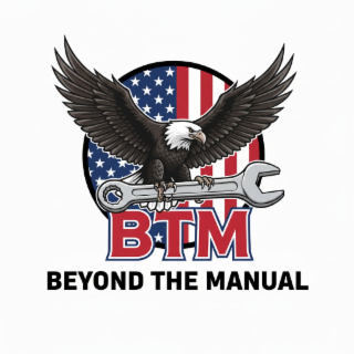 BEYOND THE MANUAL BTM logo