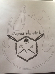 BEYOND THE STITCH B T S logo