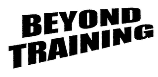 BEYOND TRAINING logo