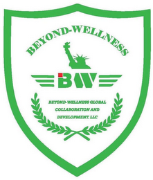 BEYOND-WELLNESS BW BEYOND-WELLNESS GLOBAL COLLABORATION AND DEVELOPMENT, LLC logo