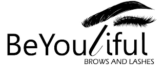 BEYOUTIFUL BROWS AND LASHES logo