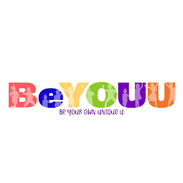 BEYOUU BE YOUR OWN UNIQUE U logo