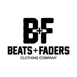 B+F BEATS + FADERS CLOTHING COMPANY logo