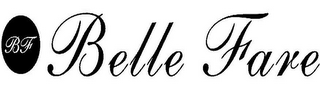 BF BELLE FARE logo