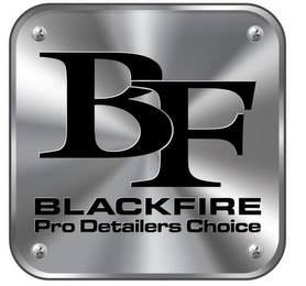 BF BLACKFIRE PRO DETAILERS CHOICE logo