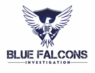BF BLUE FALCONS INVESTIGATION logo