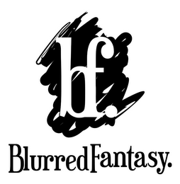 BF. BLURRED FANTASY. logo