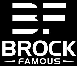 BF BROCK FAMOUS logo