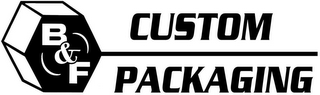 B&F CUSTOM PACKAGING logo