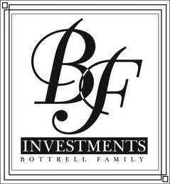 BF INVESTMENTS BOTTRELL FAMILY logo