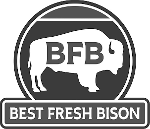 BFB BEST FRESH BISON logo