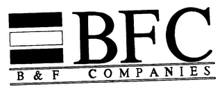 BFC B & F COMPANIES logo