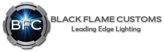 BFC BLACK FLAME CUSTOMS LEADING EDGE LIGHTING logo