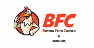 BFC BOSTON FRIED CHICKEN & BURRITOS logo