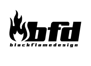 BFD BLACKFLAMEDESIGN logo