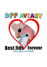 BFF AVIARY, BEST FIDS FOREVER, FEATHERED KIDS logo