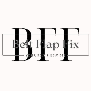 BFF BELT FLAP FIX YOUR BELT'S NEW BFF logo