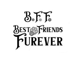 BFF BEST FRIENDS FUREVER logo