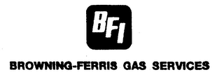 BFI BROWNING-FERRIS GAS SERVICES logo