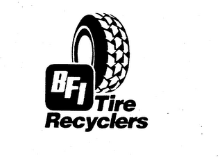 BFI TIRE RECYCLERS logo