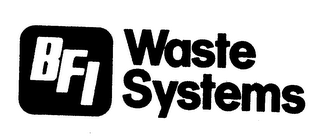 BFI WASTE SYSTEMS logo