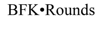 BFK ROUNDS logo