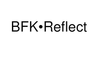 BFK·REFLECT logo