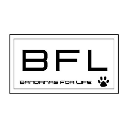 BFL BANDANAS FOR LIFE logo