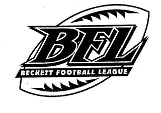 BFL BECKETT FOOTBALL LEAGUE logo