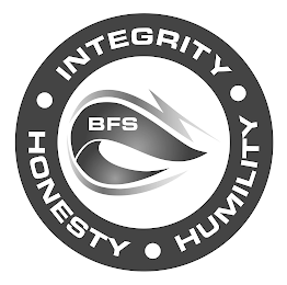 BFS · INTEGRITY · HONESTY · HUMILITY logo