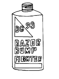 BG 93 RAZOR BUMP FIGHTER logo