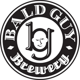 BG BALD GUY BREWERY logo