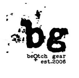 BG BEOTCH GEAR EST.2006 logo