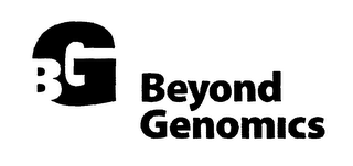 BG BEYOND GENOMICS logo