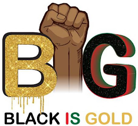 BG BLACK IS GOLD logo