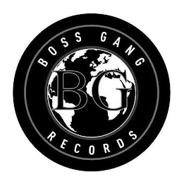 BG BOSS GANG RECORDS logo