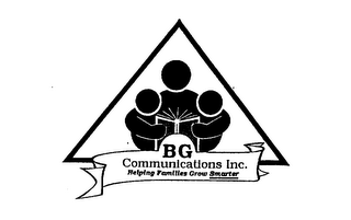 BG COMMUNICATIONS INC. HELPING FAMILIESGROW SMARTER logo
