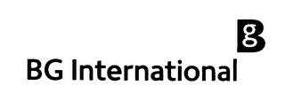 BG INTERNATIONAL BG logo