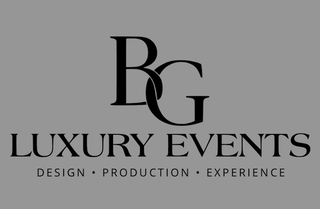 BG LUXURY EVENTS DESIGN · PRODUCTION · EXPERIENCE