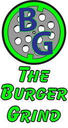 BG THE BURGER GRIND logo