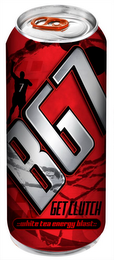 BG7 GET CLUTCH WHITE TEA ENERGY BLAST logo