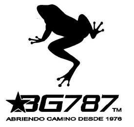 BG787 ABRIENDO CAMINO DESDE 1976 logo