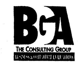 BGA THE CONSULTING GROUP BUSINESS & COLLATERAL EVALUATIONS logo