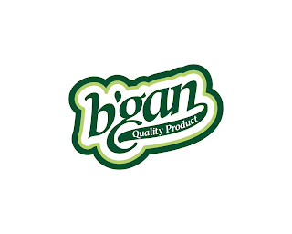 B'GAN QUALITY PRODUCT logo